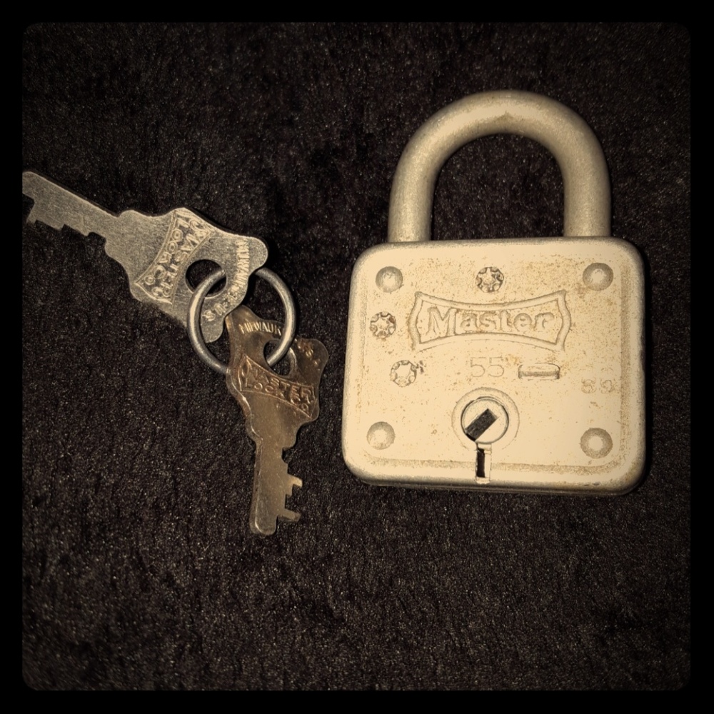 Vintage Master padlock